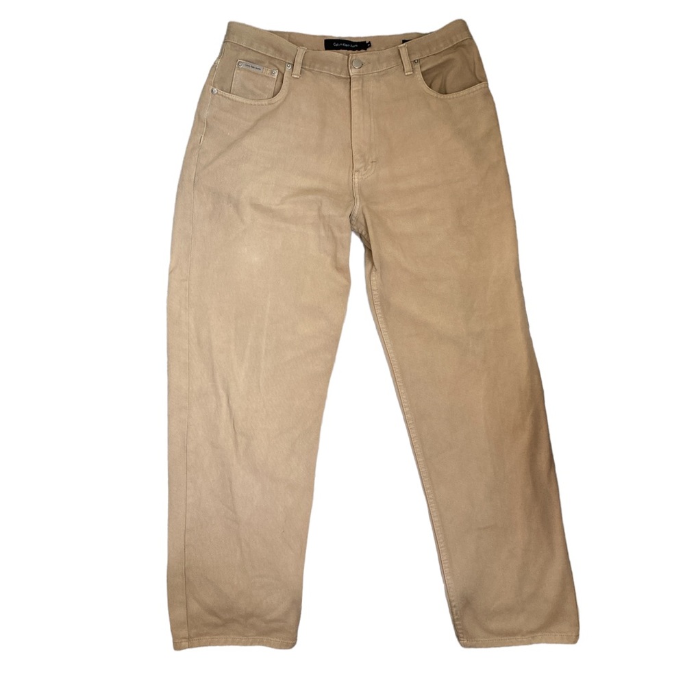 Calvin Klein Jeans tan jeans Size 34